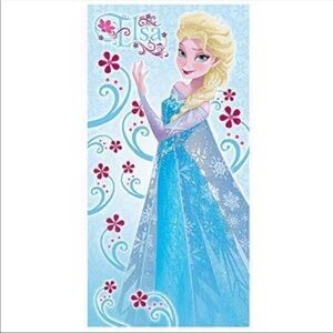 Disney Frozen Elsa Floral Canvas Wall Art